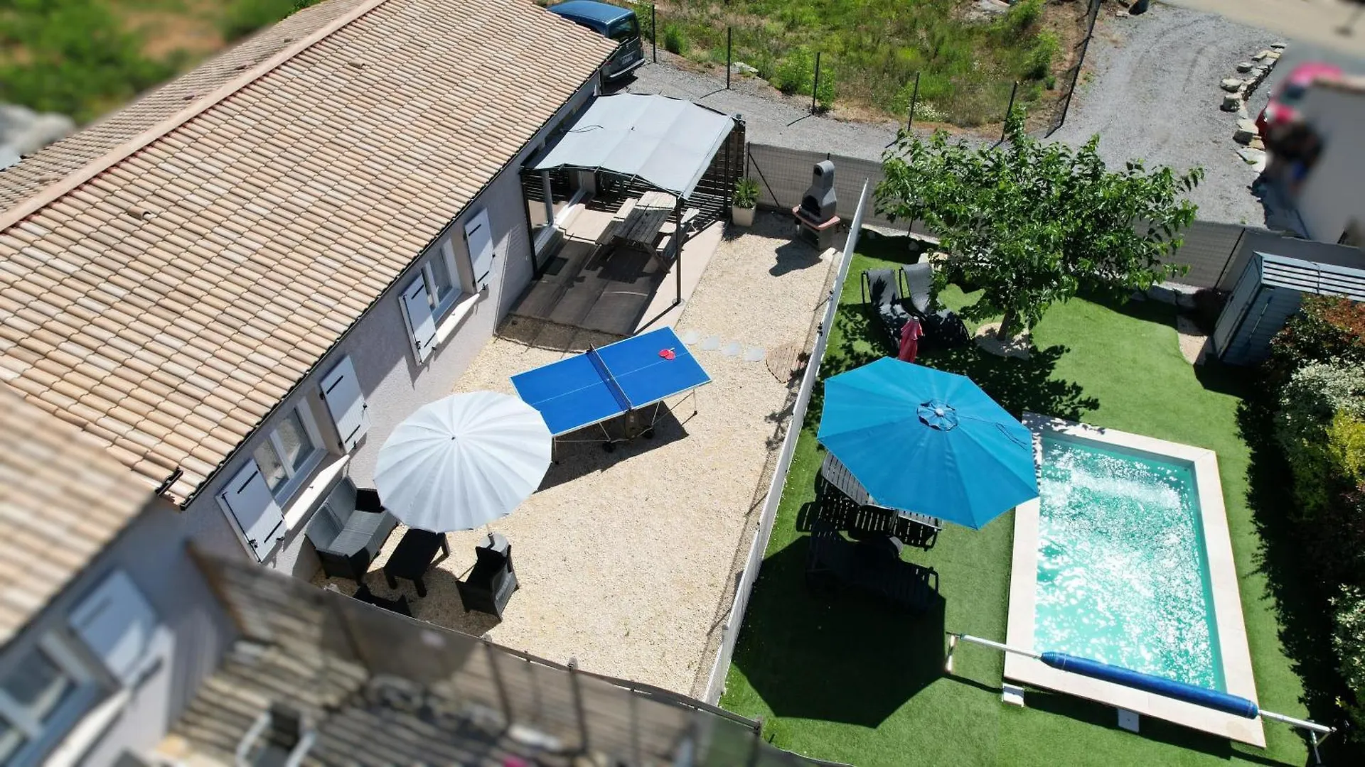 En Ardeche, Gite L'Odyssee Climatise Avec Sa Piscine Privee Et Chauffee Joyeuse Frankrijk